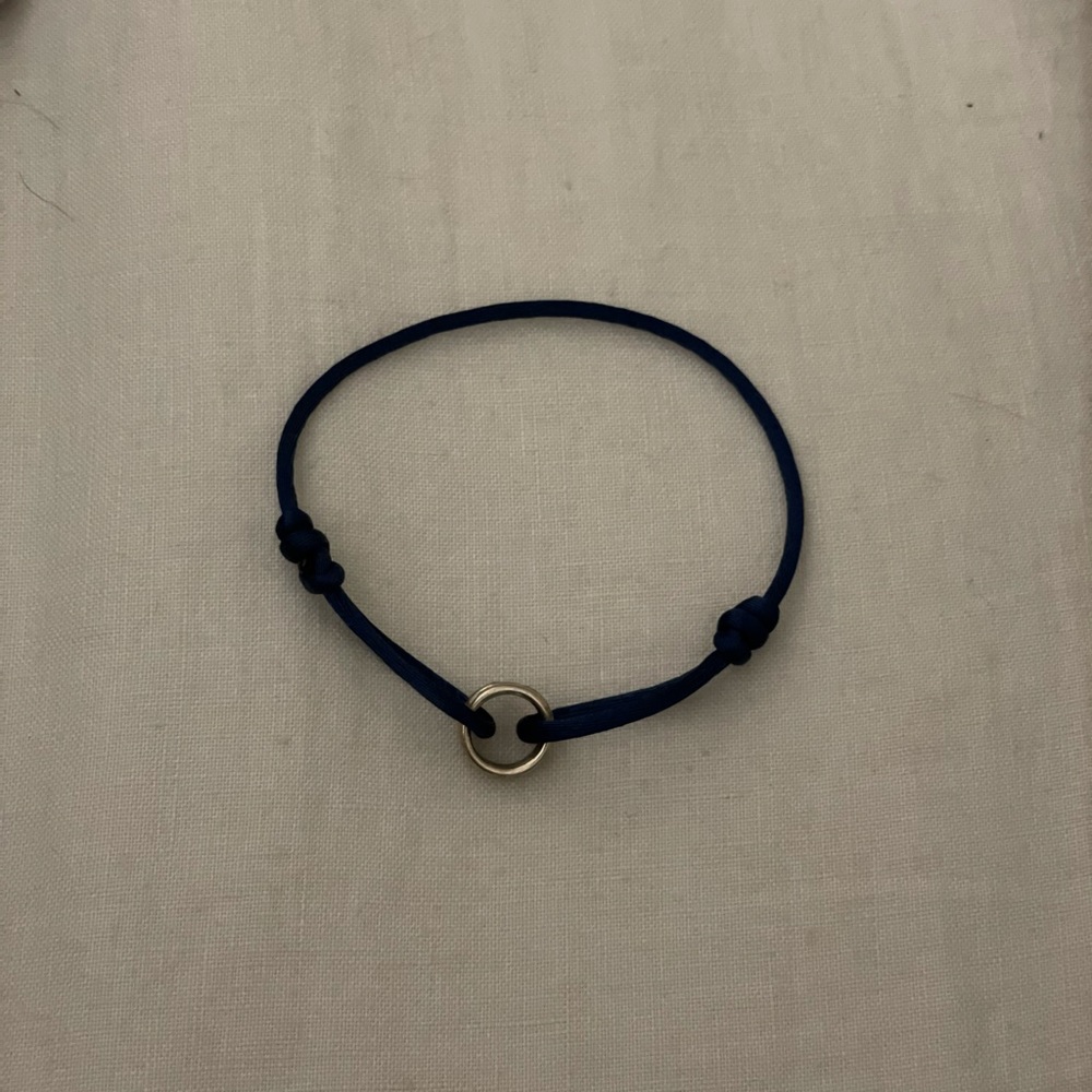 Blue String Bracelet - Picture 2 of 2